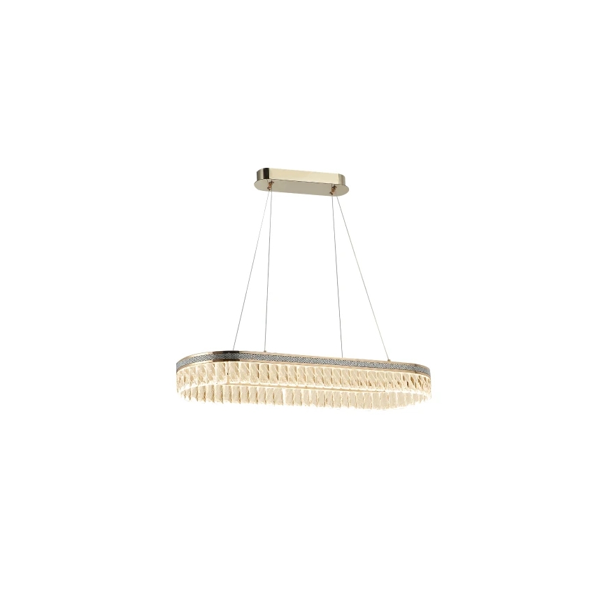 LED stmievateľný krištáľový luster na lanku THALIA LED/50W/230V 3000-6000K + diaľkové ovládanie