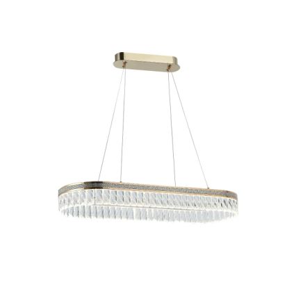 LED stmievateľný krištáľový luster na lanku THALIA LED/50W/230V 3000-6000K + diaľkové ovládanie