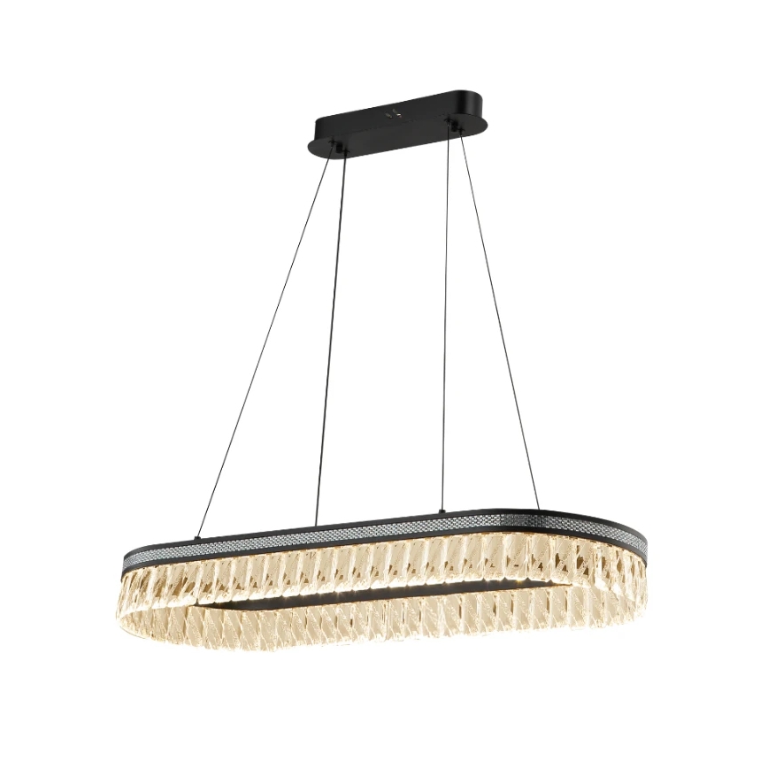 LED Stmievateľný krištáľový luster na lanku THALIA LED/50W/230V 3000-6000K + diaľkové ovládanie