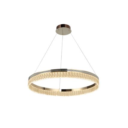 LED Stmievateľný krištáľový luster na lankách THALIA LED/55W/230V 3000-6000K pr. 80 cm + diaľkové ovládanie