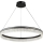 LED Stmievateľný krištáľový luster na lanku THALIA LED/55W/230V 3000-6000K pr. 80 cm + diaľkové ovládanie