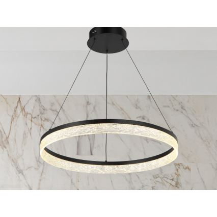 LED stmievateľný luster na lanku ALIANZ LED/60W/230V 3000-6000K pr. 80 cm + diaľkové ovládanie