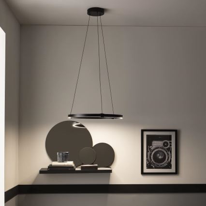 LED Stmievateľný luster na lanku CASSINI LED/33W/230V 2700-6500K + diaľkové ovládanie