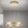 LED stmievateľný luster na lanku KOLK LED/40W/230V 2700/3000/4000K pr. 40 cm zlatá