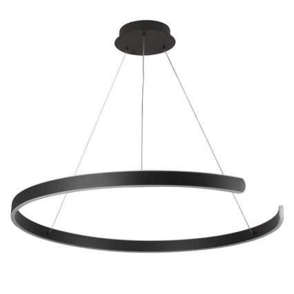 LED Stmievateľný luster na lanku LED/100W/230V 3000-6500K pr. 80 cm + diaľkové ovládanie
