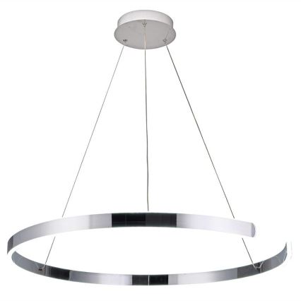 LED Stmievateľný luster na lanku LED/100W/230V 3000-6500K pr. 80 cm + diaľkové ovládanie