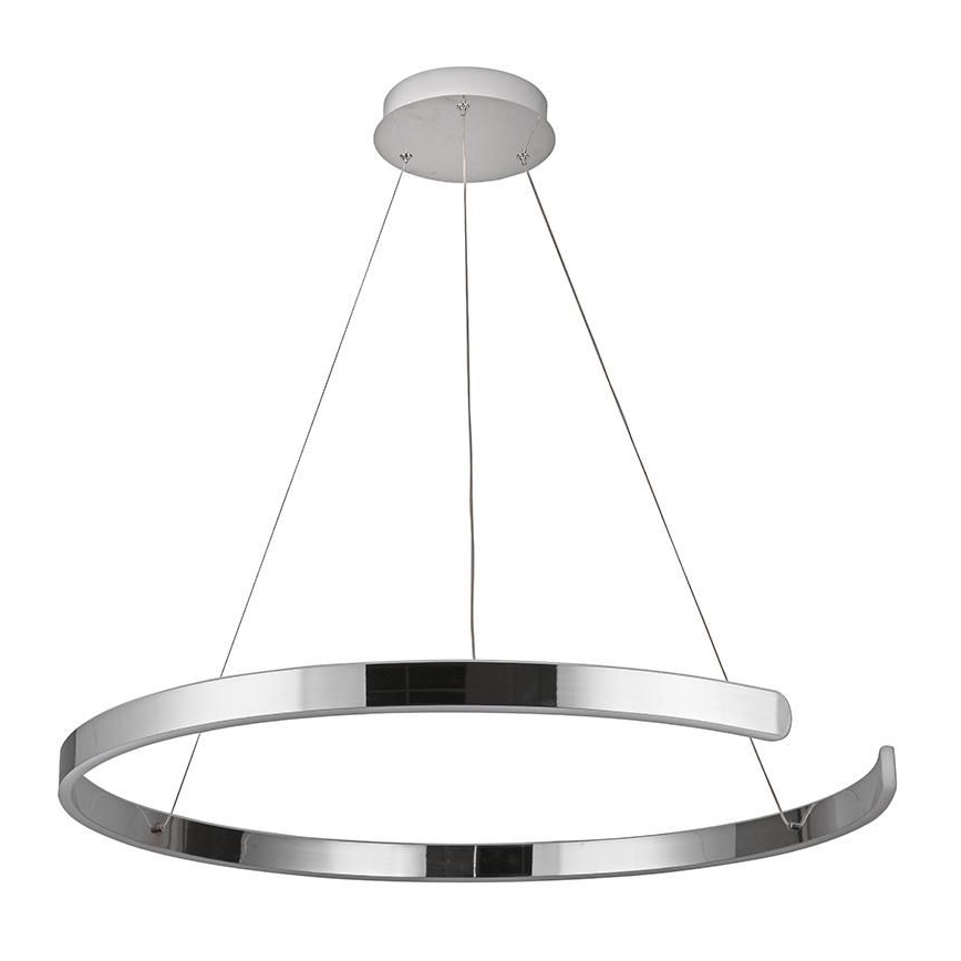 LED Stmievateľný luster na lanku LED/100W/230V 3000-6500K pr. 80 cm + diaľkové ovládanie