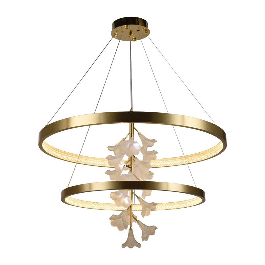 LED Stmievateľný luster na lanku LED/100W/230V 3000-6500K + diaľkové ovládanie