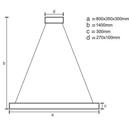 LED Stmievateľný krištáľový luster na lanku LED/100W/230V 3000-6500K zlatá + diaľkové ovládanie