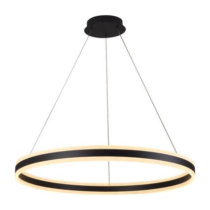 LED Stmievateľný luster na lanku LED/110W/230V 3000-6500K pr. 80 cm + diaľkové ovládanie