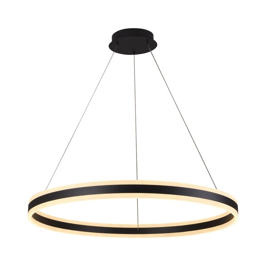 LED Stmievateľný luster na lanku LED/110W/230V 3000-6500K pr. 80 cm + diaľkové ovládanie