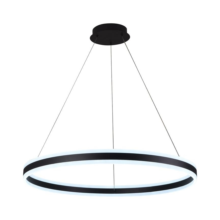 LED Stmievateľný luster na lanku LED/110W/230V 3000-6500K pr. 80 cm + diaľkové ovládanie