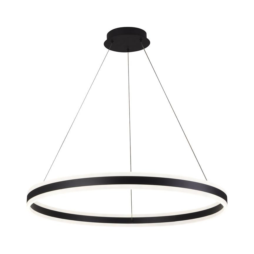 LED Stmievateľný luster na lanku LED/110W/230V 3000-6500K pr. 80 cm + diaľkové ovládanie