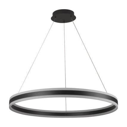 LED Stmievateľný luster na lanku LED/110W/230V 3000-6500K pr. 80 cm + diaľkové ovládanie