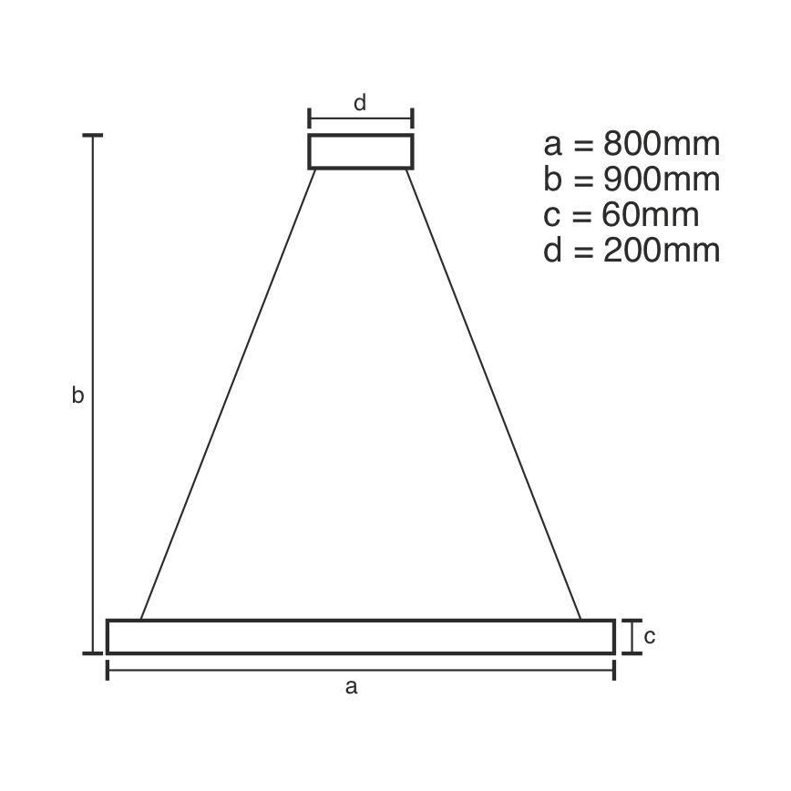 LED Stmievateľný luster na lanku LED/110W/230V 3000-6500K + diaľkové ovládanie
