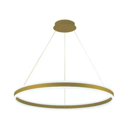 LED Stmievateľný luster na lanku LED/110W/230V 3000-6500K pr. 80 cm + diaľkové ovládanie