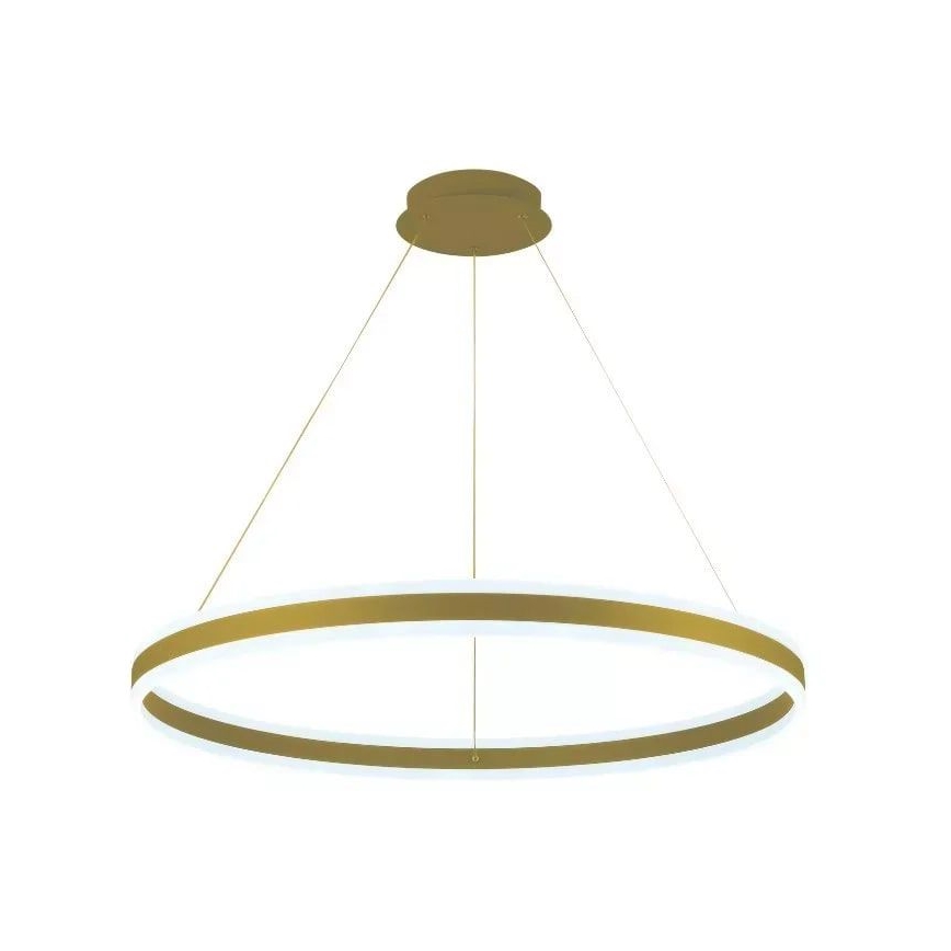 LED Stmievateľný luster na lanku LED/110W/230V 3000-6500K pr. 80 cm + diaľkové ovládanie
