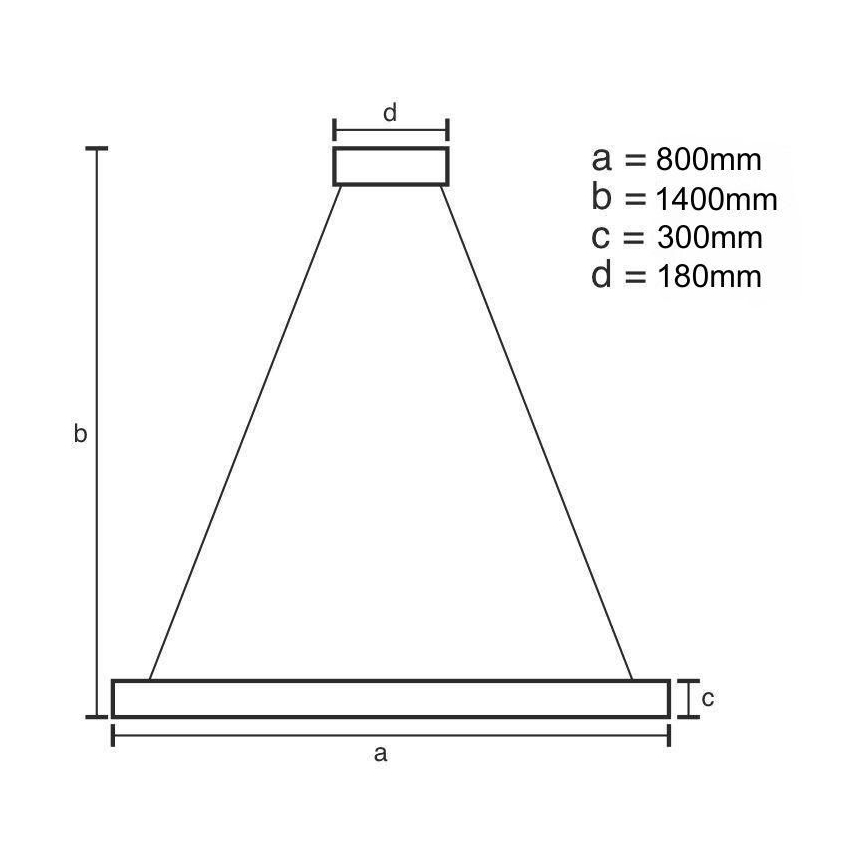 LED Stmievateľný krištáľový luster na lanku LED/110W/230V 3000-6500K zlatá + diaľkové ovládanie