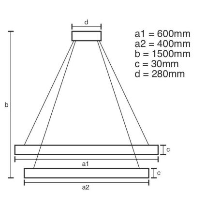 LED Stmievateľný krištáľový luster na lanku LED/115W/230V 3000-6500K strieborná + diaľkové ovládanie