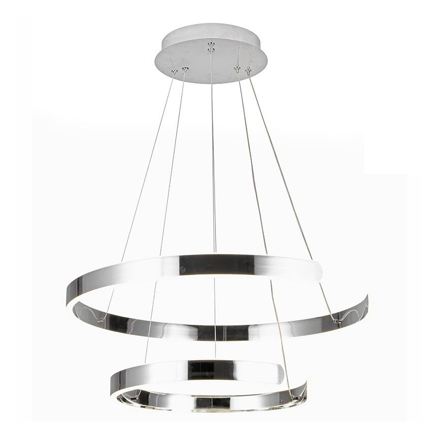 LED Stmievateľný luster na lanku LED/120W/230V 3000-6500K + diaľkové ovládanie