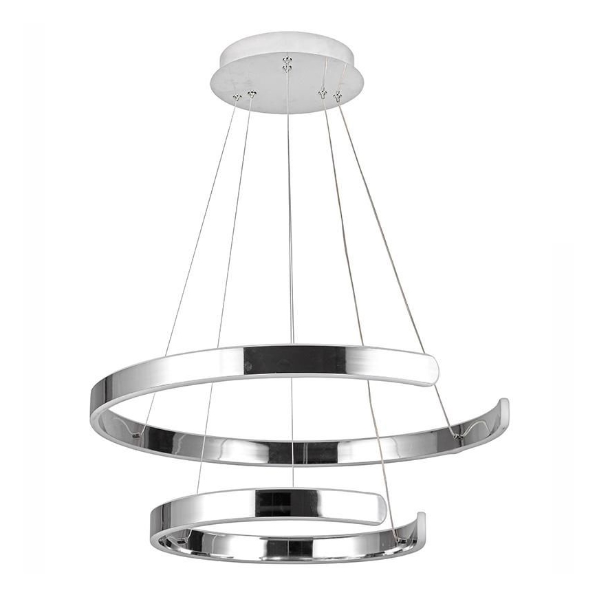 LED Stmievateľný luster na lanku LED/120W/230V 3000-6500K + diaľkové ovládanie