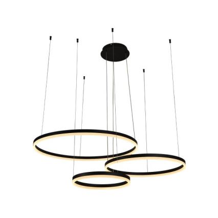 LED Stmievateľný luster na lanku LED/125W/230V 3000-6500K + diaľkové ovládanie
