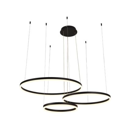 LED Stmievateľný luster na lanku LED/125W/230V 3000-6500K + diaľkové ovládanie