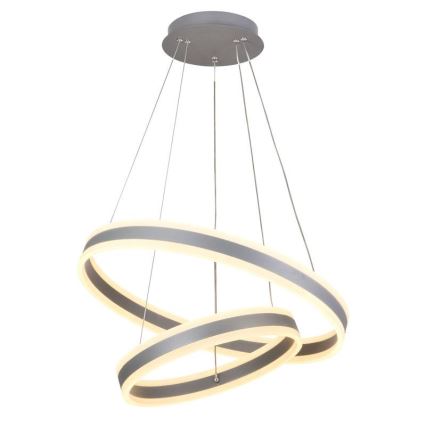 LED Stmievateľný luster na lanku LED/135W/230V 3000-6500K pr. 60 cm + diaľkové ovládanie