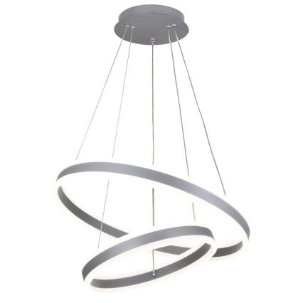 LED Stmievateľný luster na lanku LED/135W/230V 3000-6500K pr. 60 cm + diaľkové ovládanie