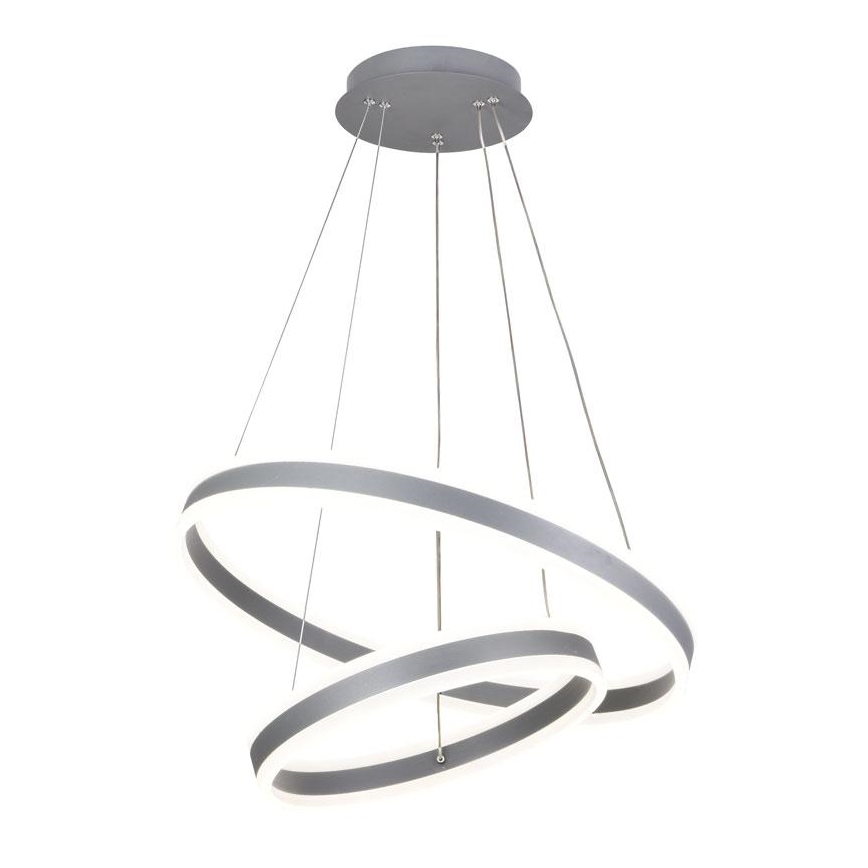 LED Stmievateľný luster na lanku LED/135W/230V 3000-6500K pr. 60 cm + diaľkové ovládanie
