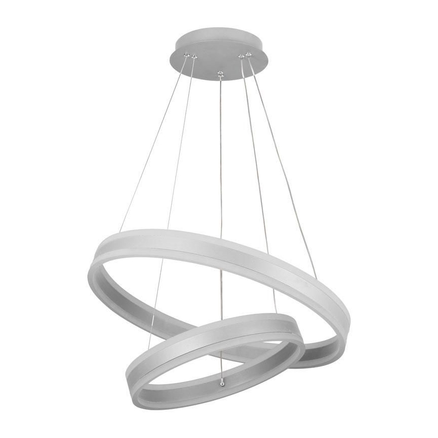 LED Stmievateľný luster na lanku LED/135W/230V 3000-6500K pr. 60 cm + diaľkové ovládanie