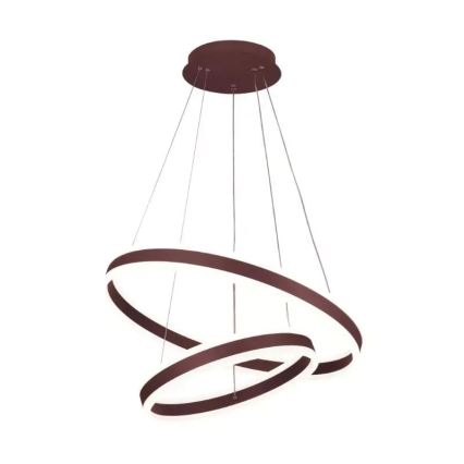 LED Stmievateľný luster na lanku LED/135W/230V 3000-6500K pr. 60 cm + diaľkové ovládanie