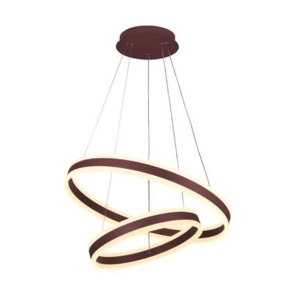 LED Stmievateľný luster na lanku LED/135W/230V 3000-6500K pr. 60 cm + diaľkové ovládanie