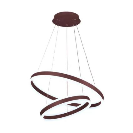 LED Stmievateľný luster na lanku LED/135W/230V 3000-6500K pr. 60 cm + diaľkové ovládanie