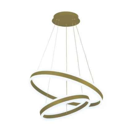 LED Stmievateľný luster na lanku LED/135W/230V 3000-6500K pr. 60 cm + diaľkové ovládanie