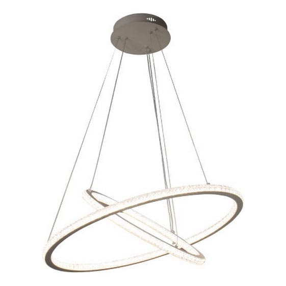 LED Stmievateľný luster na lanku LED/150W/230V 3000-6500K + diaľkové ovládanie