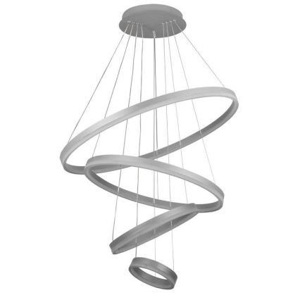 LED Stmievateľný luster na lanku LED/165W/230V 3000-6500K pr. 80 cm + diaľkové ovládanie