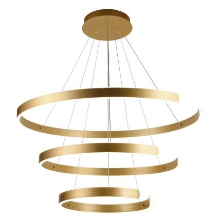 LED Stmievateľný luster na lanku LED/220W/230V 3000-6500K pr. 80 cm + diaľkové ovládanie