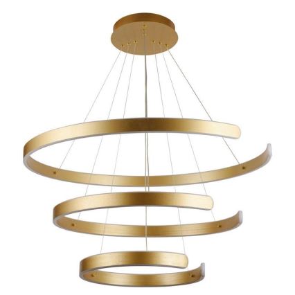 LED Stmievateľný luster na lanku LED/220W/230V 3000-6500K pr. 80 cm + diaľkové ovládanie