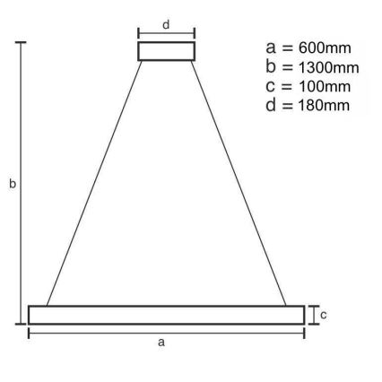 LED Stmievateľný krištáľový luster na lanku LED/40W/230V 3000-6500K chróm + diaľkové ovládanie