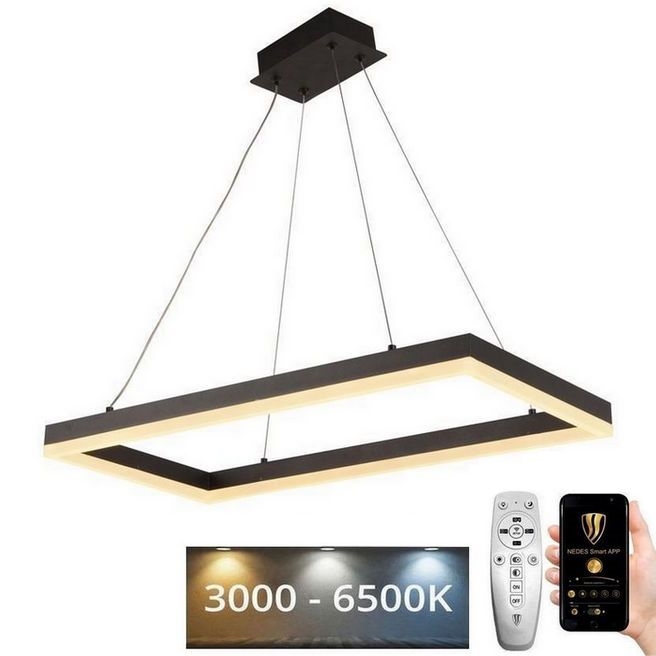 LED Stmievateľný luster na lanku LED/40W/230V 3000-6500K + dálkové ovládání