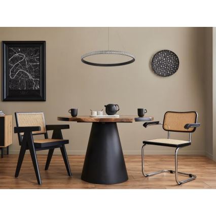 LED Stmievateľný luster na lanku LED/40W/230V 3000-6500K pr. 60 cm + diaľkové ovládanie