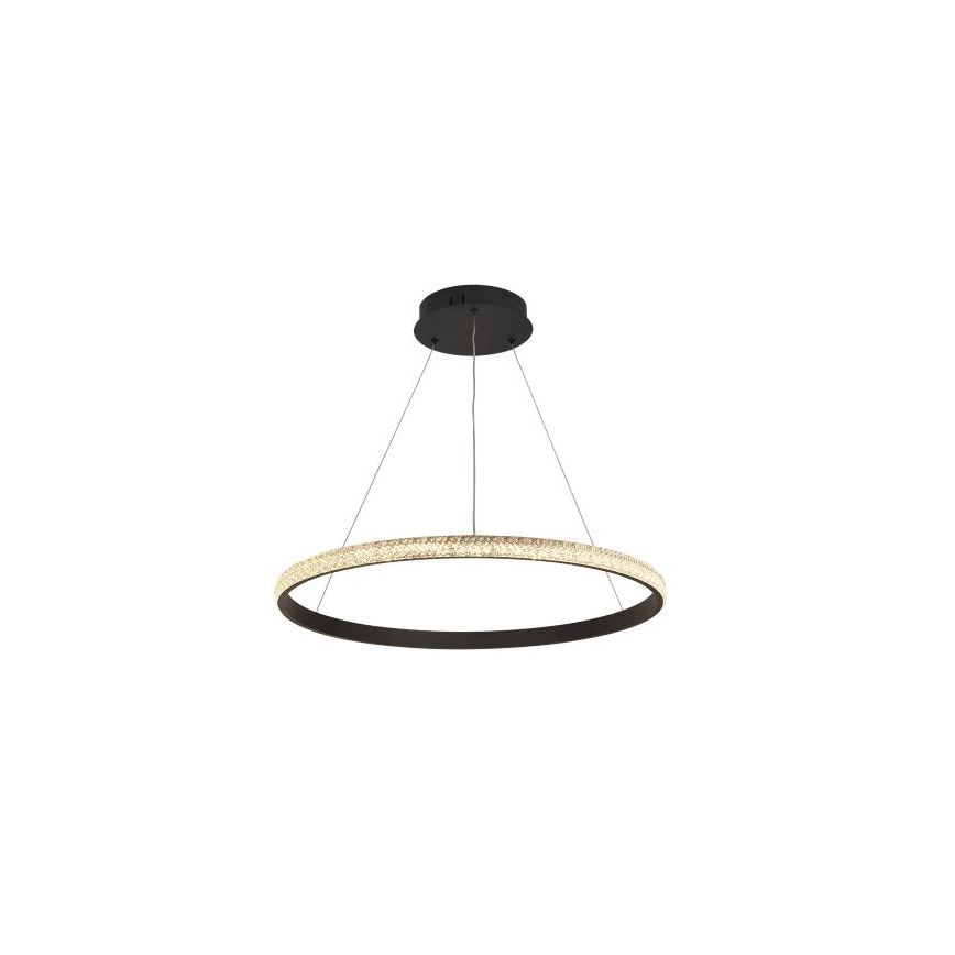 LED Stmievateľný luster na lanku LED/40W/230V 3000-6500K pr. 60 cm + diaľkové ovládanie
