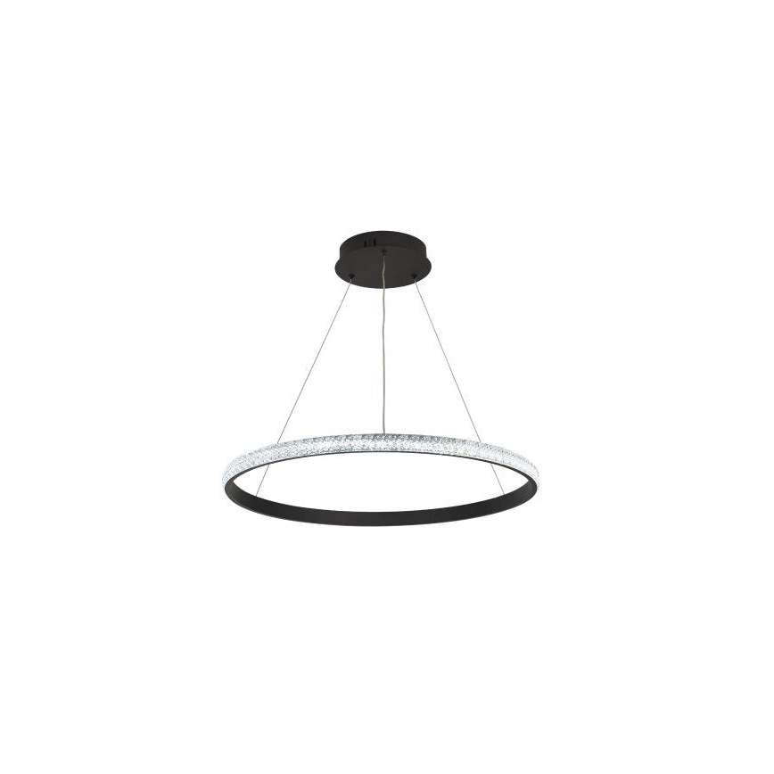 LED Stmievateľný luster na lanku LED/40W/230V 3000-6500K pr. 60 cm + diaľkové ovládanie