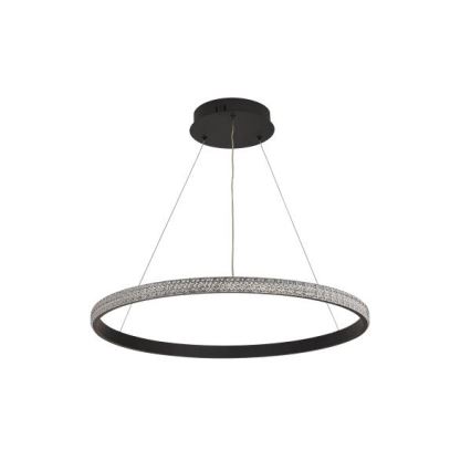LED Stmievateľný luster na lanku LED/40W/230V 3000-6500K pr. 60 cm + diaľkové ovládanie
