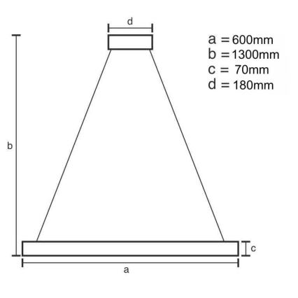 LED Stmievateľný krištáľový luster na lanku LED/40W/230V 3000-6500K zlatá + diaľkové ovládanie