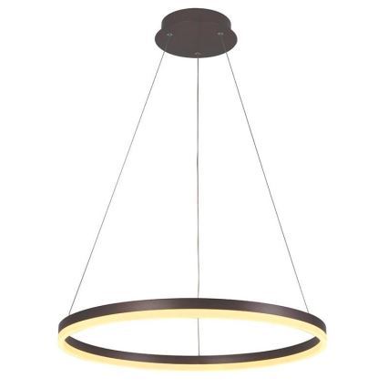 LED Stmievateľný luster na lanku LED/42W/230V 3000-6500K pr. 60 cm + diaľkové ovládanie
