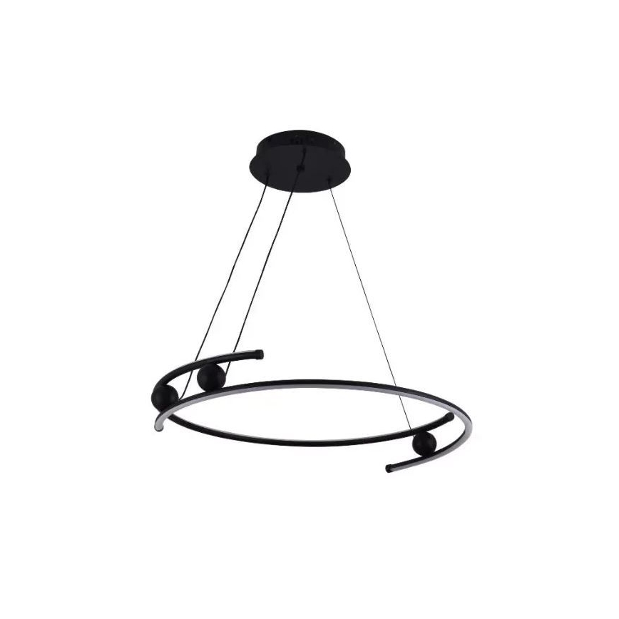 LED Stmievateľný luster na lanku LED/50W/230V 3000-6500K + diaľkové ovládanie