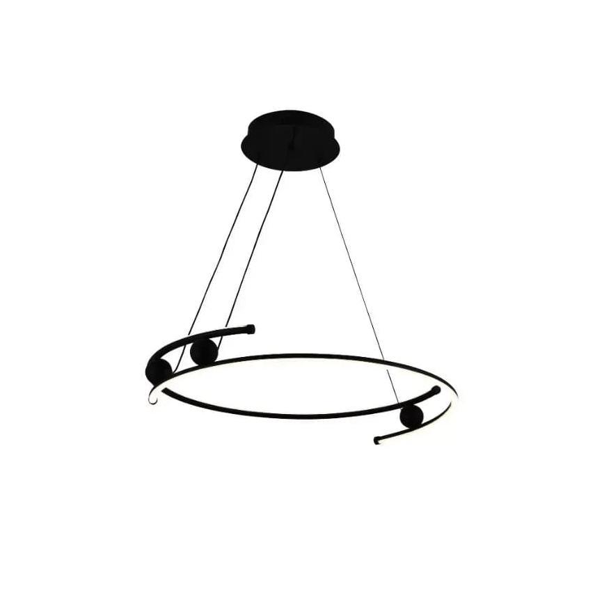 LED Stmievateľný luster na lanku LED/50W/230V 3000-6500K + diaľkové ovládanie