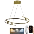 LED Stmievateľný luster na lanku LED/50W/230V 3000-6500K + diaľkové ovládanie